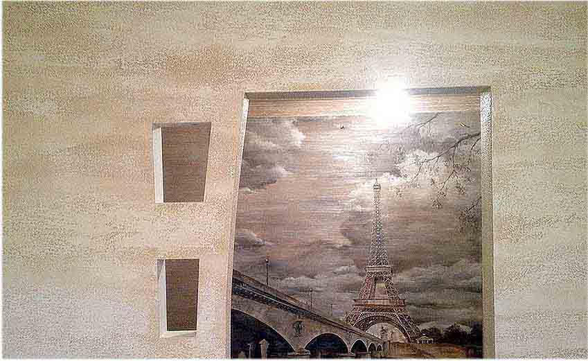 Подготовка поверхности под роспись стен.